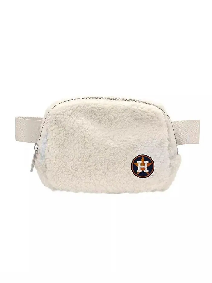 Мужская и женская поясная сумка Houston Astros Sherpa Logo Brands — белый
