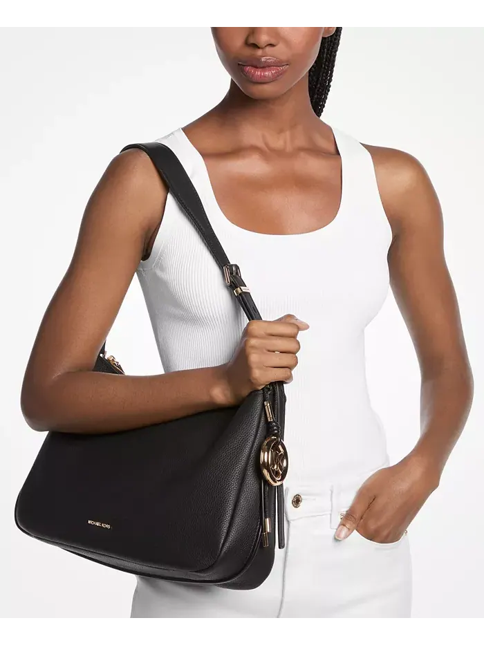 Сумка женская кросс-боди натуральная кожа Michael Kors Nolita — изображение 3 из 3, черный