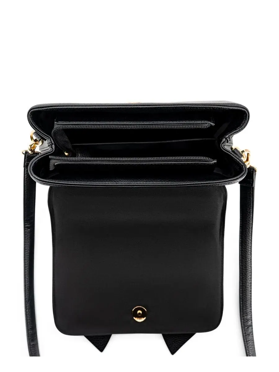 Сумка-саквояж Noble Cross-Bow Embossed Small Satchel Handbag Like Dreams — изображение 4 из 6, черный