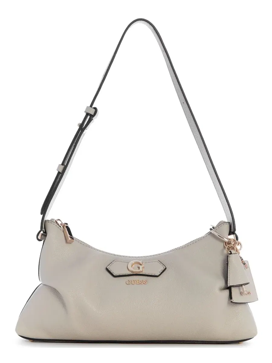 Средняя сумка через плечо Suzy Medium Shoulder Handbag GUESS — изображение 1 из 4, кость