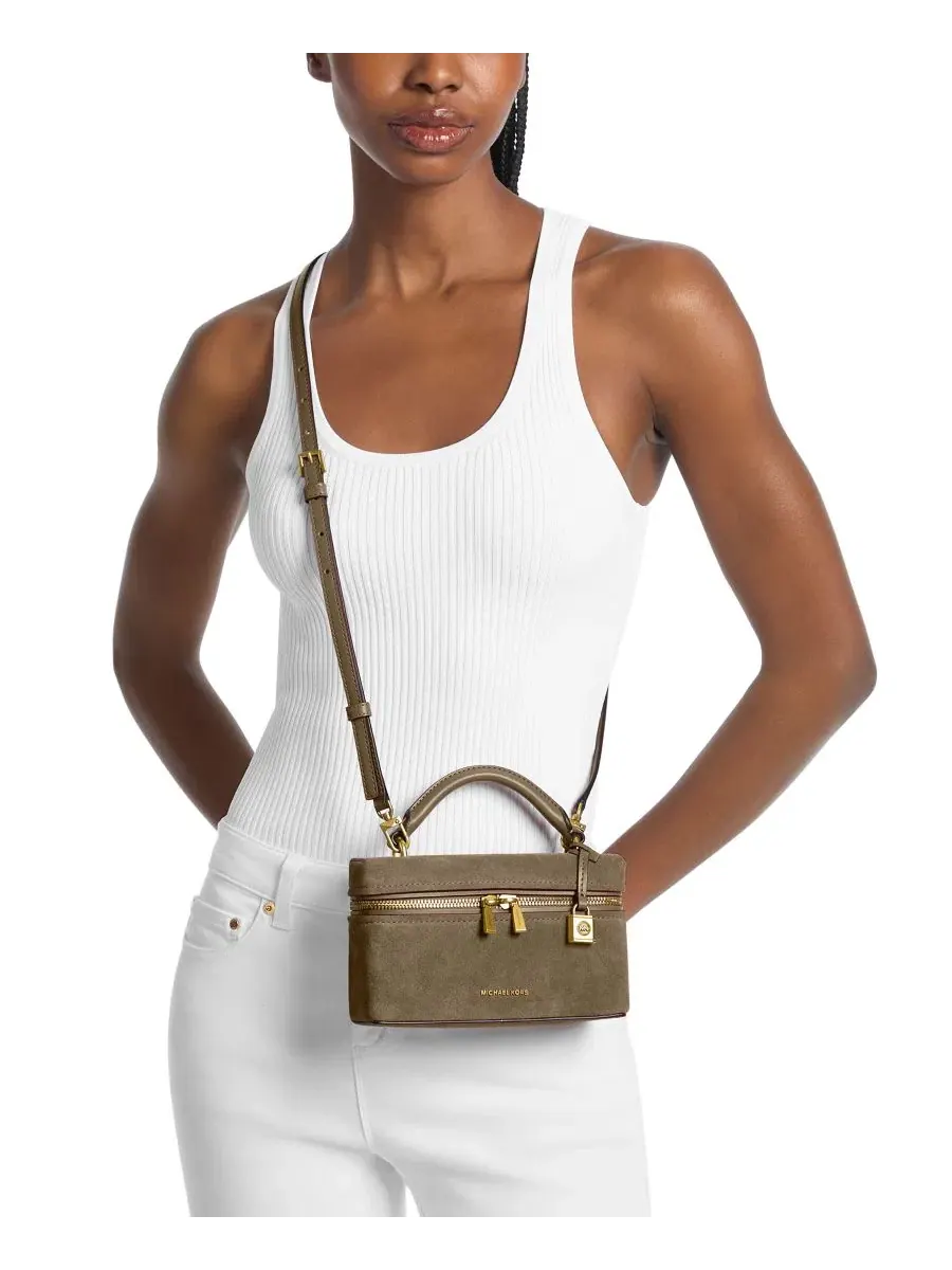 Сумка женская очень малая top-handle 100% кожа Michael Kors Jana Top Handle Crossbody — 5