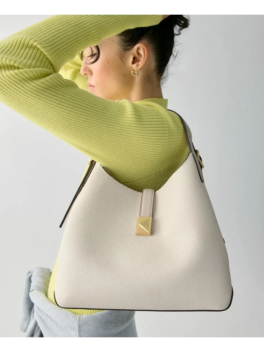 Сумка-тоут Deco Medium из зернистой кожи через плечо Kate spade new york — изображение 2 из 4, мульти
