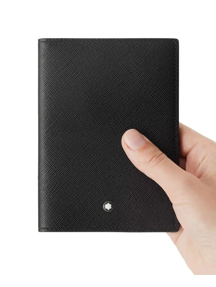 Кожаная обложка для паспорта Sartorial Montblanc — изображение 1 из 4, черный