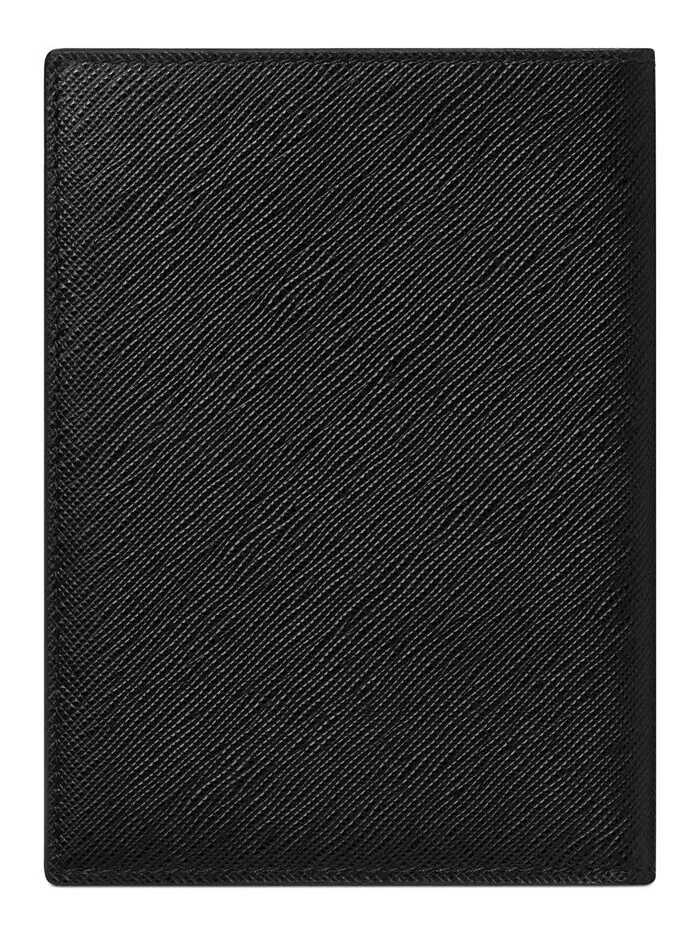 Кожаная обложка для паспорта Sartorial Montblanc — изображение 3 из 4, черный