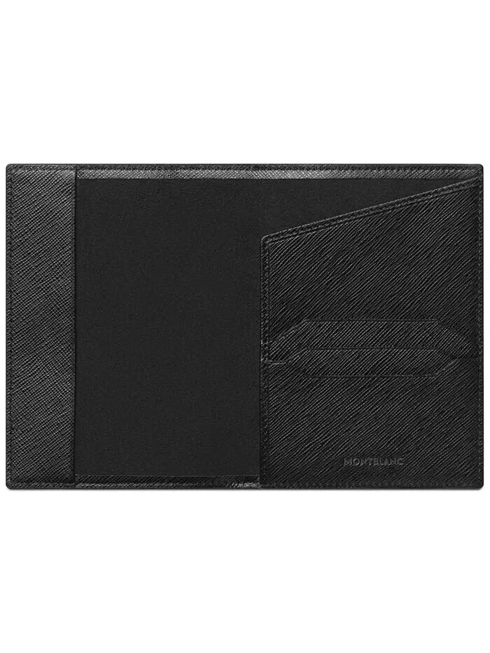 Кожаная обложка для паспорта Sartorial Montblanc — изображение 4 из 4, черный
