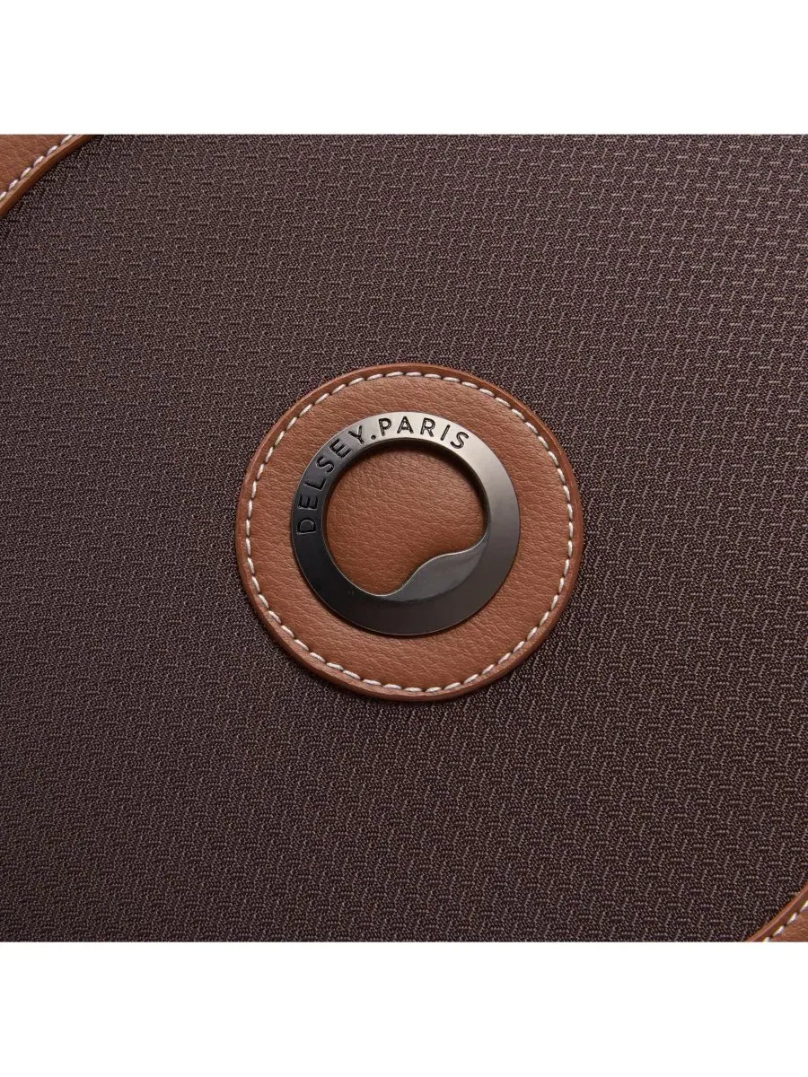 Дорожная сумка на колесиках, с ручкой для чемодана, Delsey Chatelet Air 2.0 Delsey Paris — изображение 5 из 12, шоколад
