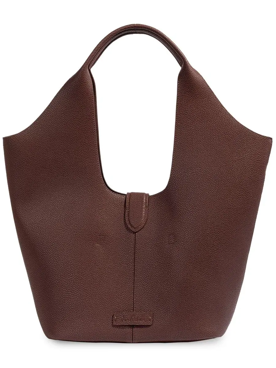 Сумка-тоут с пряжкой Lucy Medium Buckle Tote Sam Edelman — изображение 2 из 7, коричневый