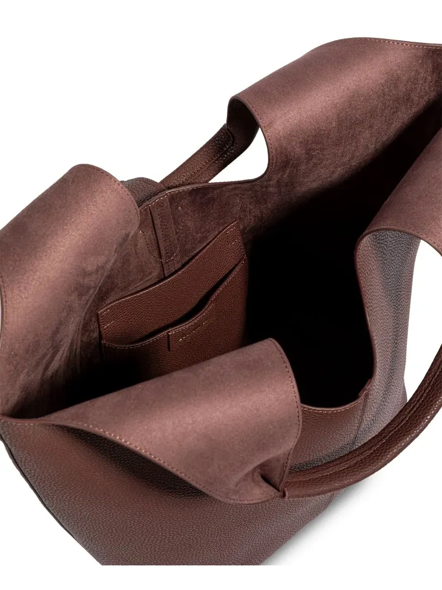 Сумка-тоут с пряжкой Lucy Medium Buckle Tote Sam Edelman — изображение 4 из 7, коричневый