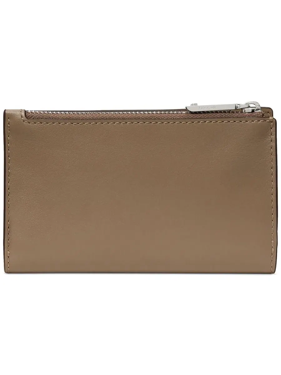 Бифолд-кошелек из гладкой кожи Classic Bifold Wallet kate spade new york — изображение 2 из 3, бежевый