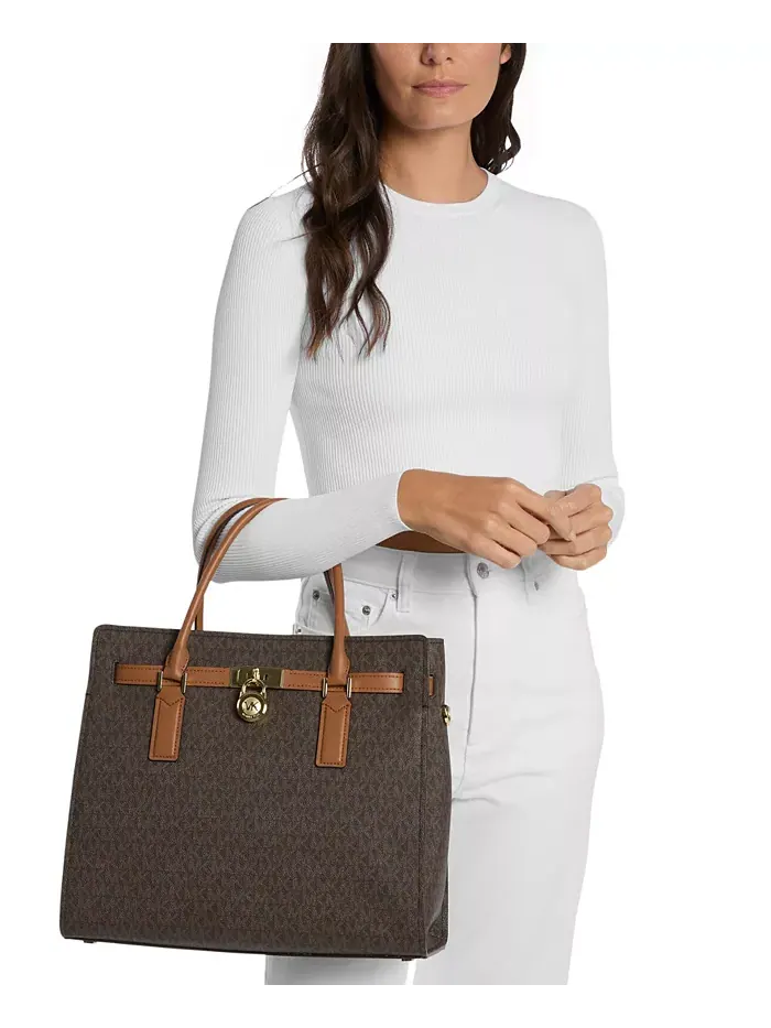 Сумка Michael Kors Hamilton — изображение 2 из 3, коричневый