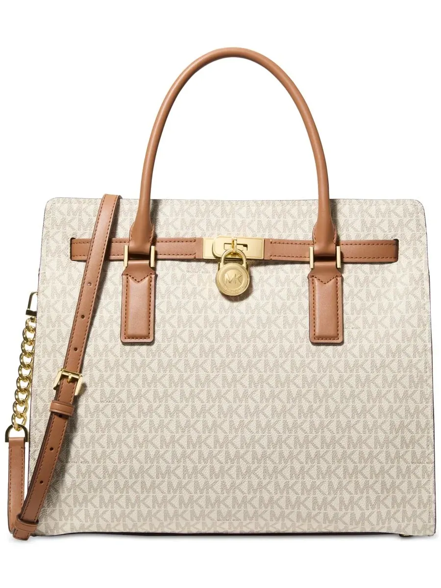 Сумка планшет Michael Kors Hamilton Moderne — изображение 1 из 3, ваниль/орех