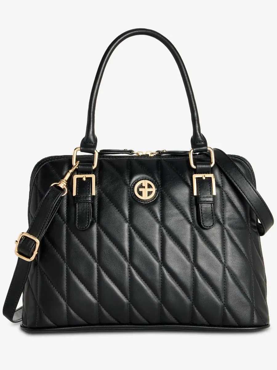 Сумка Pieced Dome Satchel Giani Bernini — 1
