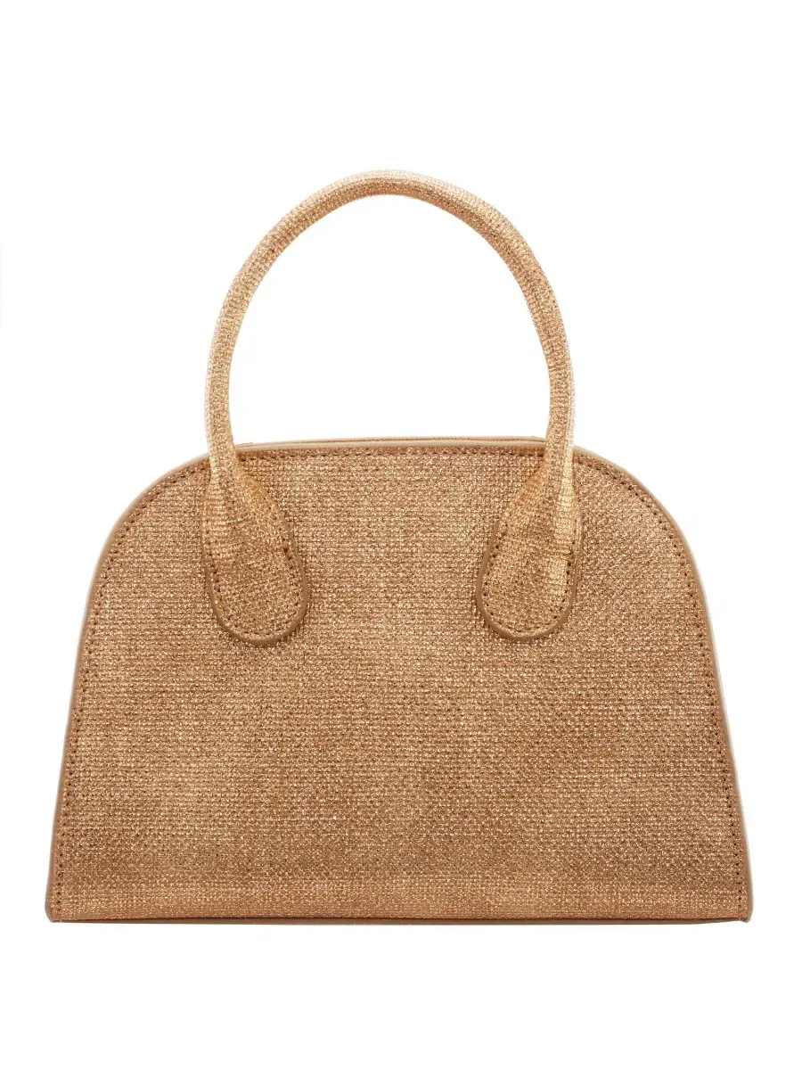 Сумка-мессенджер Yorke Metallic Small Satchel Handbag Nina — изображение 1 из 8, золотистый