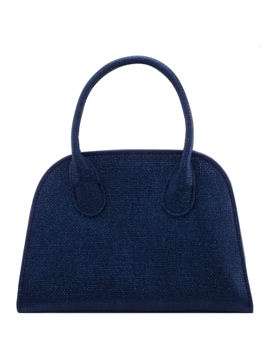 Сумка-мессенджер Yorke Metallic Small Satchel Handbag Nina — изображение 1 из 6, темно-синий