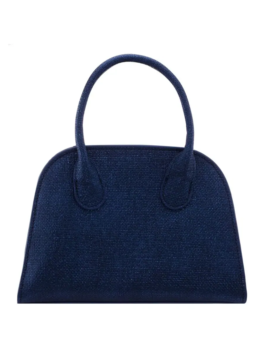 Сумка-мессенджер Yorke Metallic Small Satchel Handbag Nina — изображение 2 из 6, темно-синий