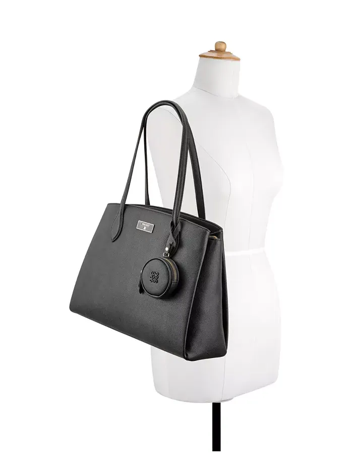 Сумка-портфель Mary Carryall Large Nine West — изображение 5 из 5, черный