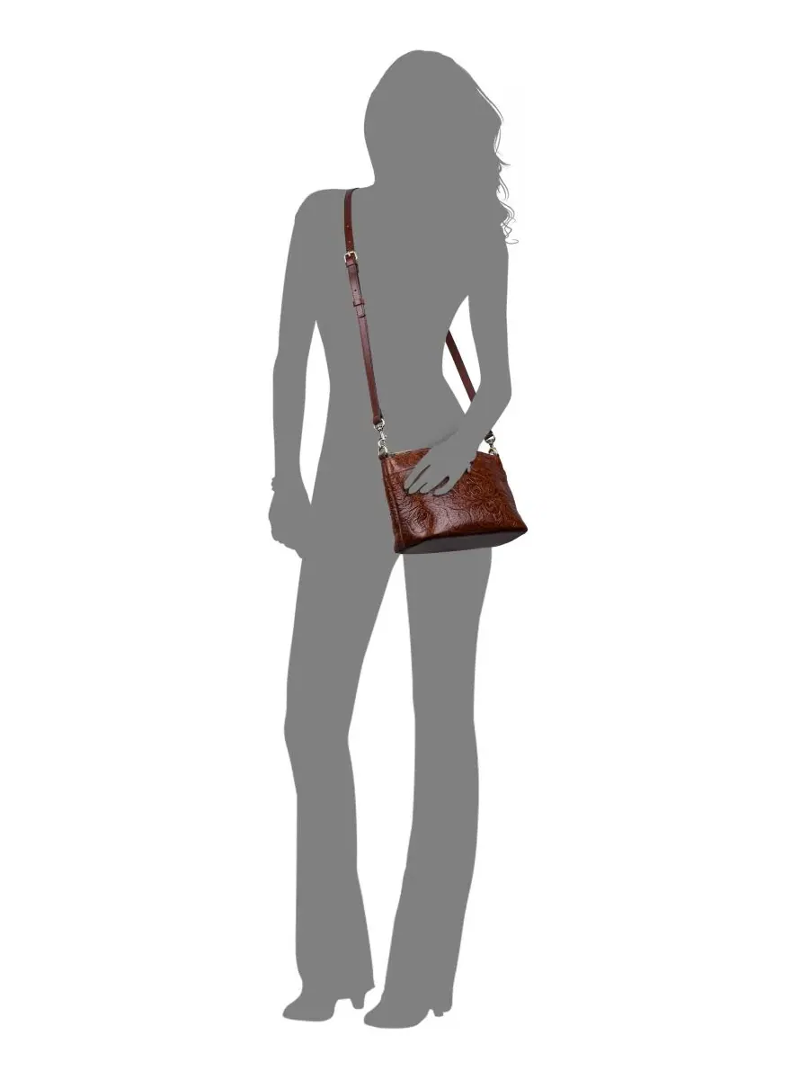 Сумка через плечо Arlee Small Crossbody Patricia Nash — изображение 5 из 5, коричневый