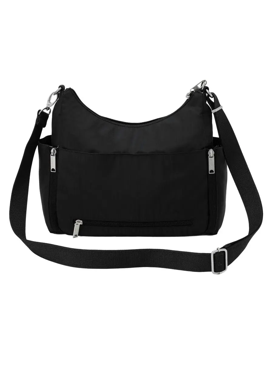 Сумка-хобо мини с защитой от кражи Journey Anti-Theft Baggallini — изображение 2 из 5, черный
