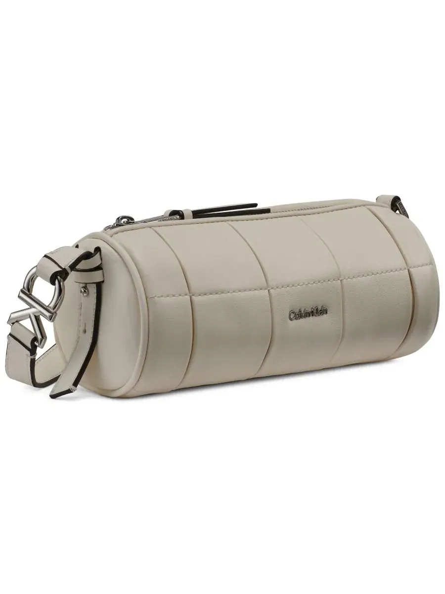 Кроссбоди-сумка с плиссировкой Tina Pleated Small Calvin Klein — изображение 3 из 5, белый