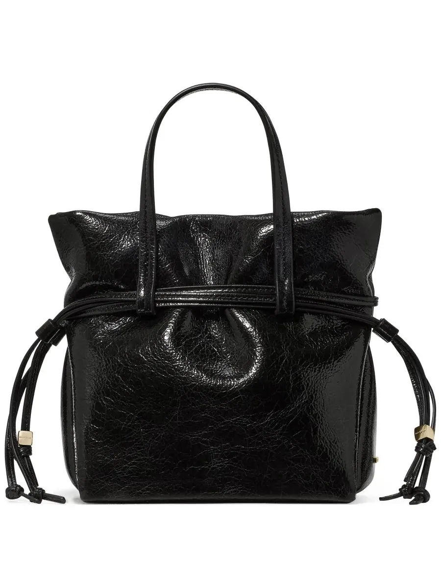 Мини-тоут из крашеной лаковой кожи Rio kate spade new york — изображение 2 из 7, черный