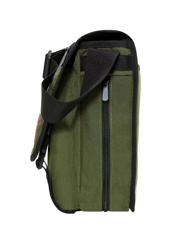 Большая сумка Europa Deluxe с задней молнией Manhattan Portage — изображение 3 из 10, оливковый