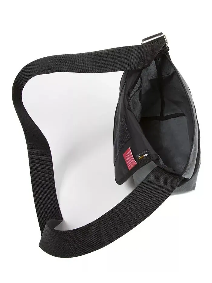Маленькая сумка-мессенджер в елочку Jr Manhattan Portage — 6