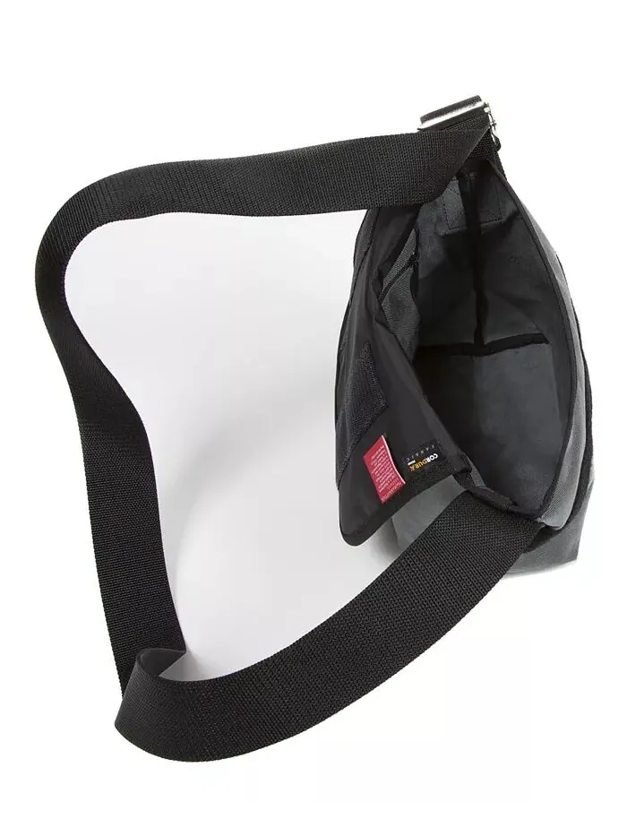 Маленькая сумка-мессенджер в елочку Jr Manhattan Portage — 2