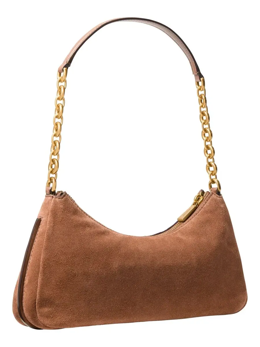 Сумка 100% телячья кожа Michael Kors Nolita Medium Chain Pouchette — изображение 3 из 4, коричневый