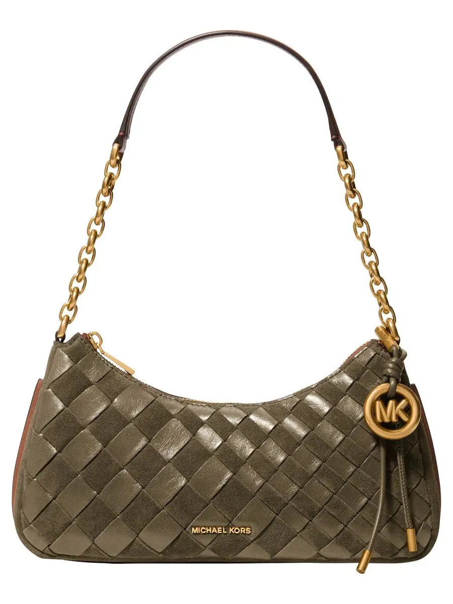 Сумка средняя 100% телячья кожа Michael Kors MICHAEL Nolita Chain Pouchette Handbag — изображение 1 из 4, лоден