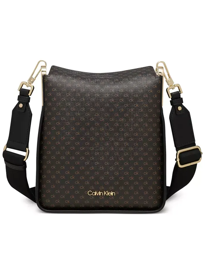 Коричневая сумка-кроссбоди Fay Calvin Klein