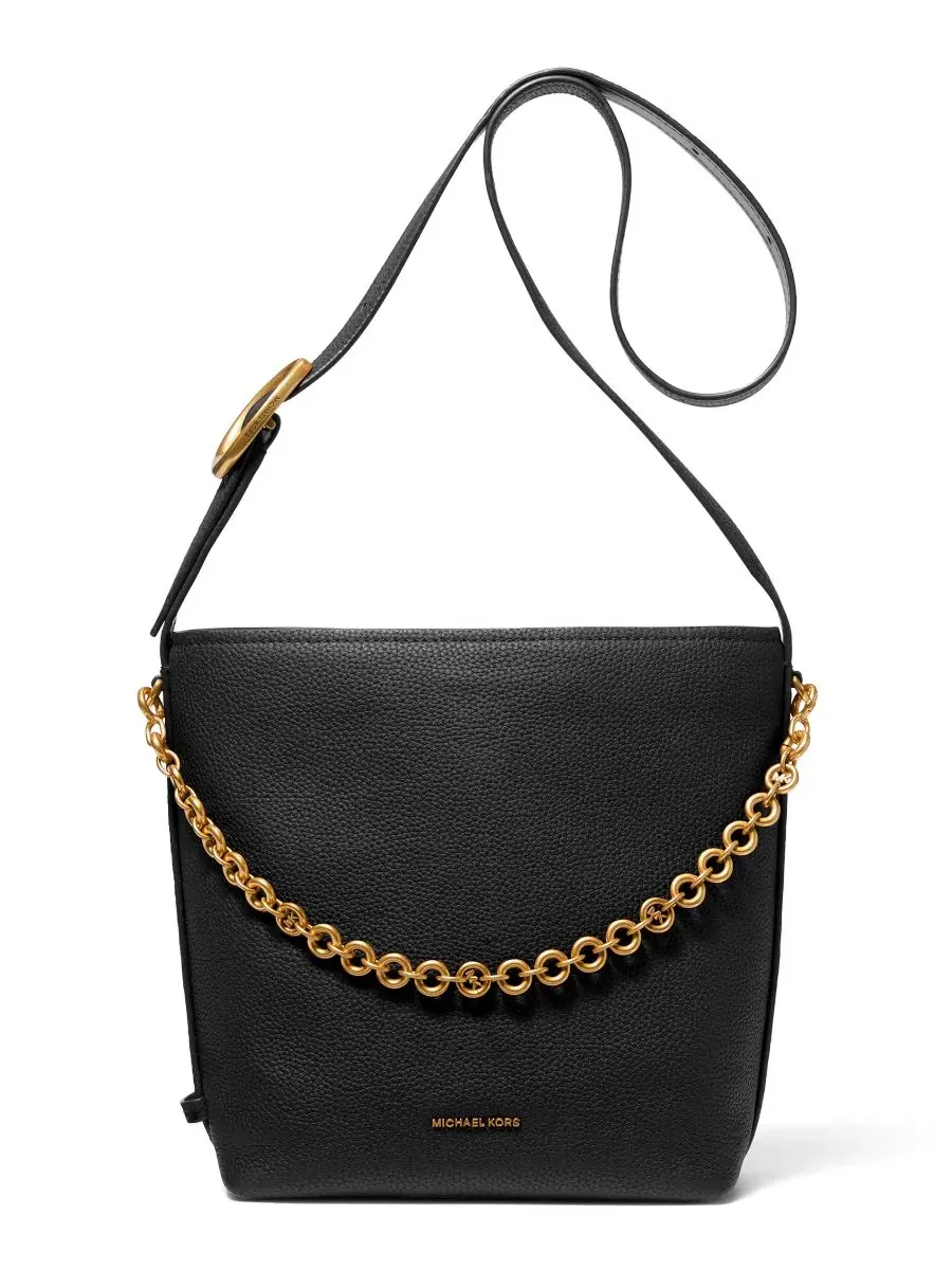 Сумка малая мессенджер Michael Kors Nolita Bucket — изображение 1 из 3, черный