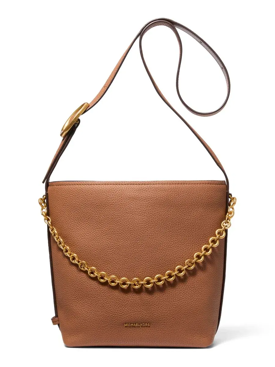 Сумка малая мессенджер Michael Kors Nolita Bucket — изображение 1 из 3, коричневый