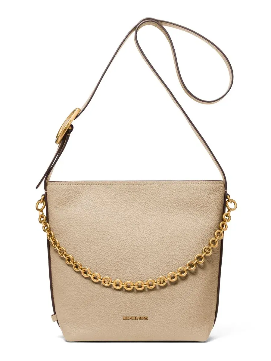 Сумка малая мессенджер Michael Kors Nolita Bucket — изображение 1 из 3, хаки
