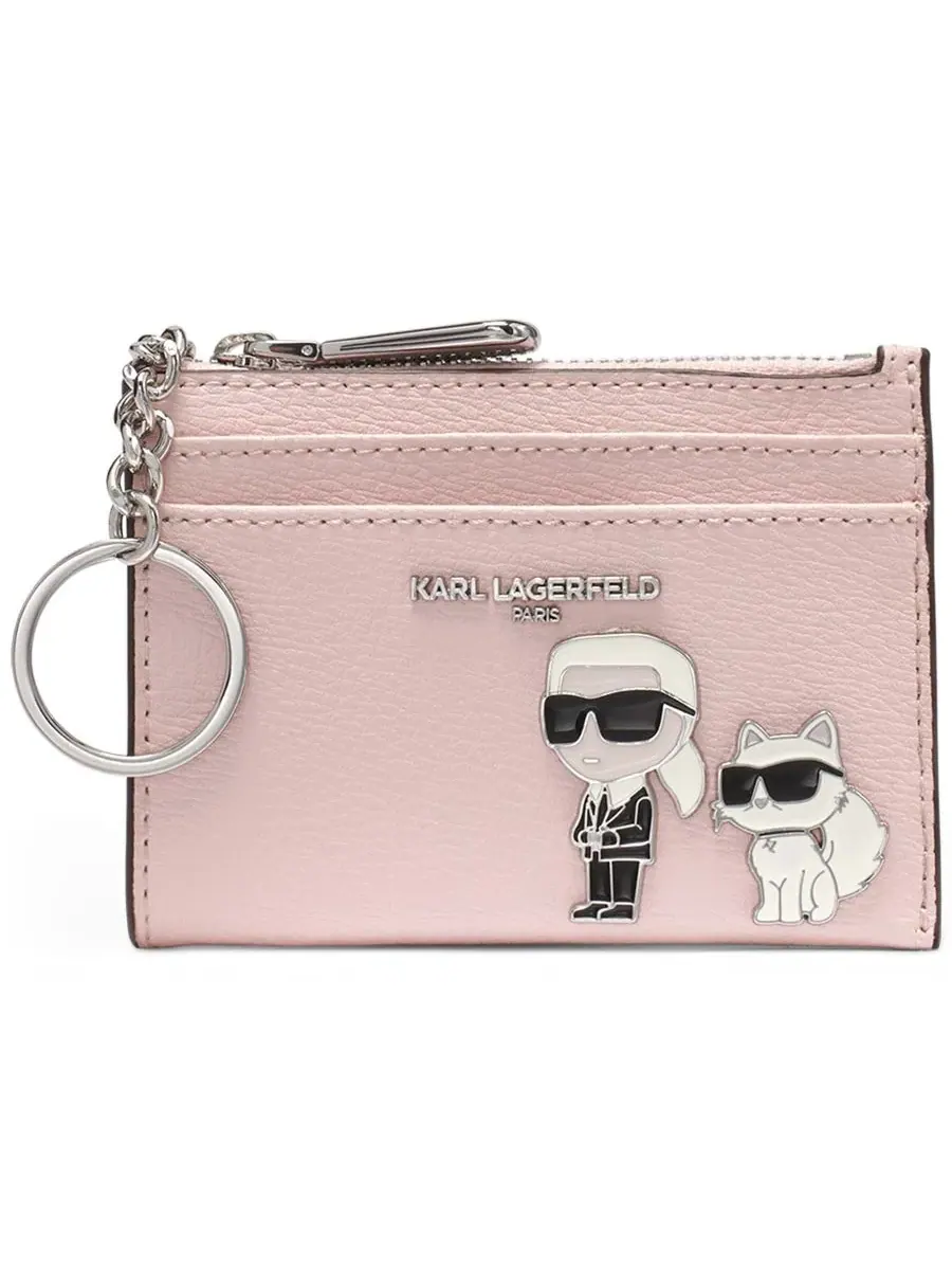 Кошелек с магнитной застежкой Karl Lagerfeld Paris — изображение 1 из 5, лотус