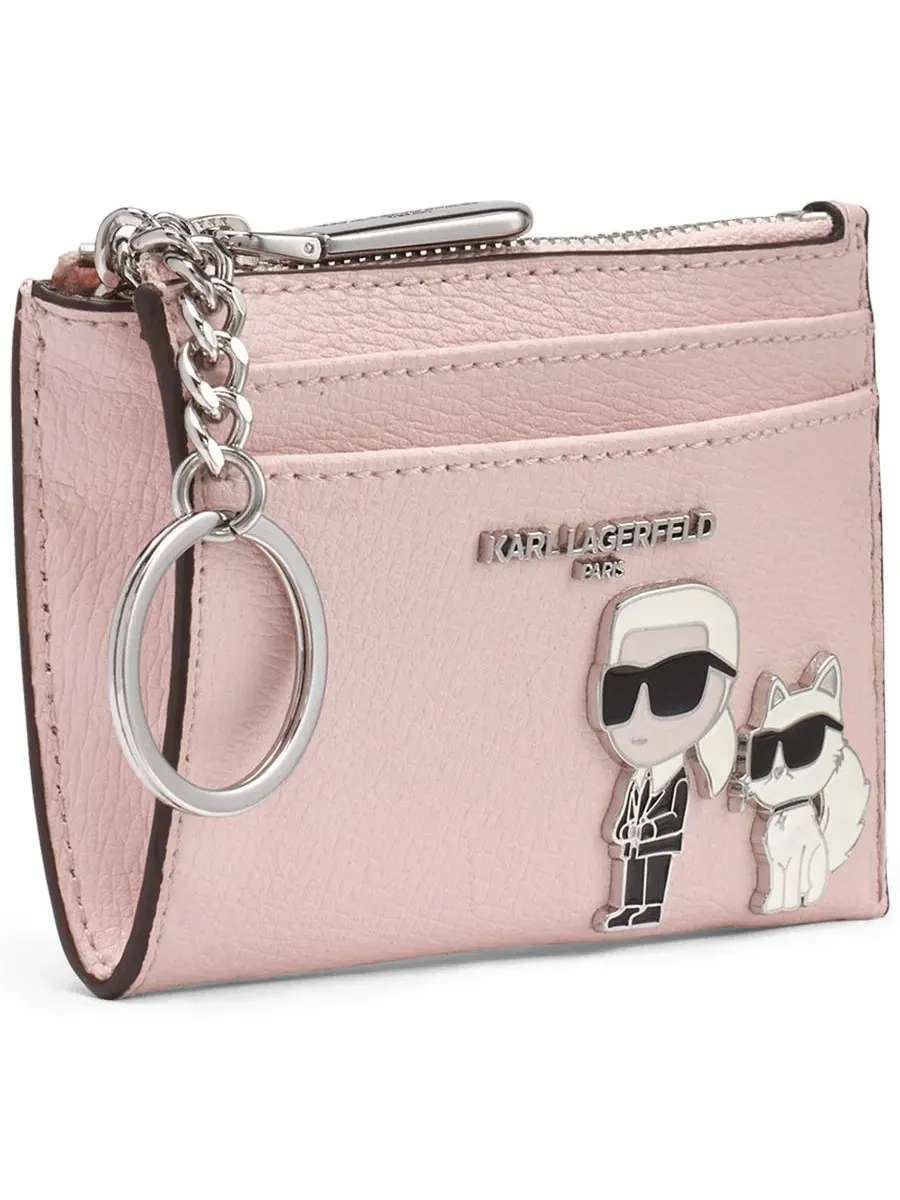 Кошелек с магнитной застежкой Karl Lagerfeld Paris — изображение 3 из 5, лотус