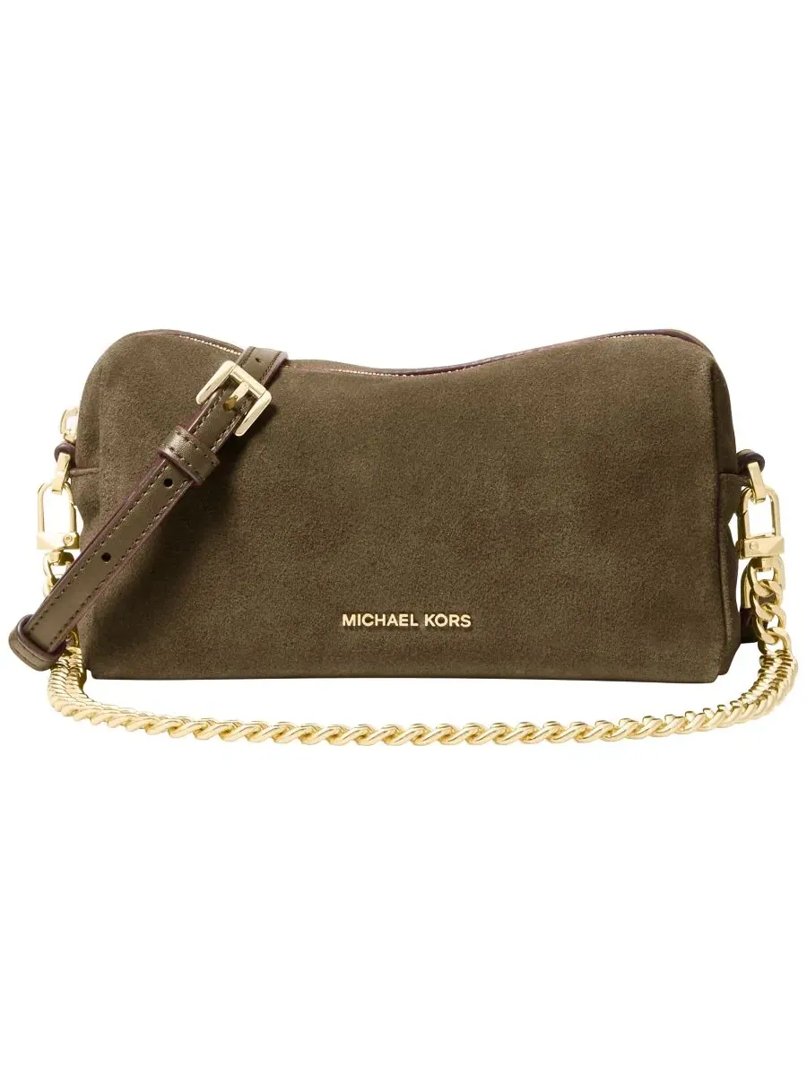 Сумка женская малая кросс-боди 100% кожа Michael Kors Bryant Soft Crossbody — изображение 1 из 5, лоден