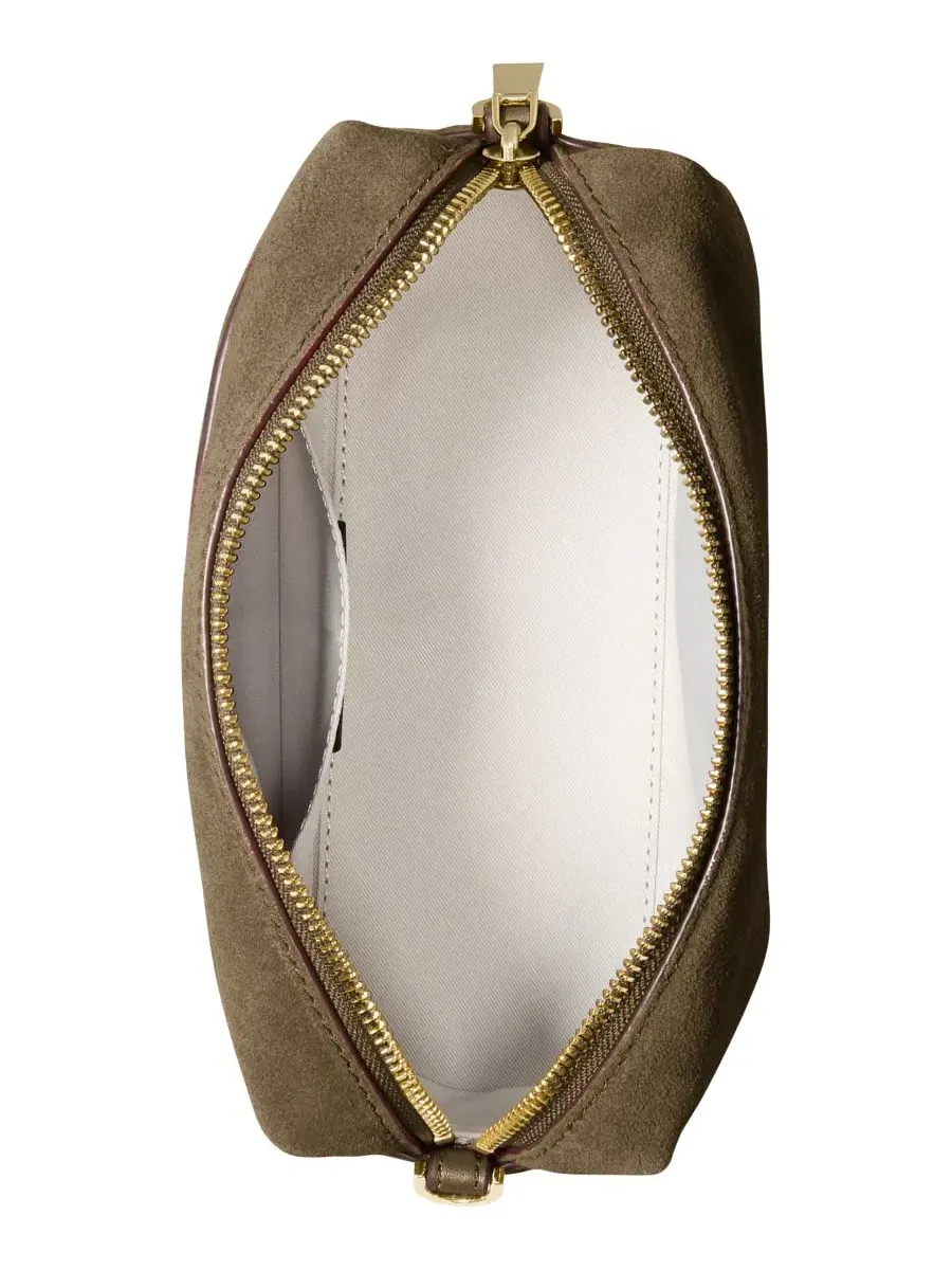 Сумка женская малая кросс-боди 100% кожа Michael Kors Bryant Soft Crossbody — изображение 4 из 5, лоден