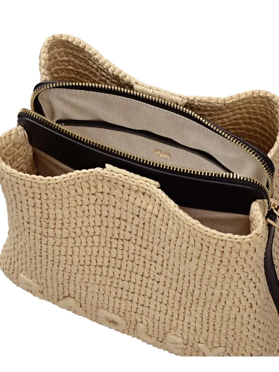 Сумка через плечо из рафии с небольшим отделением Radley London — изображение 8 из 9, прозрачный