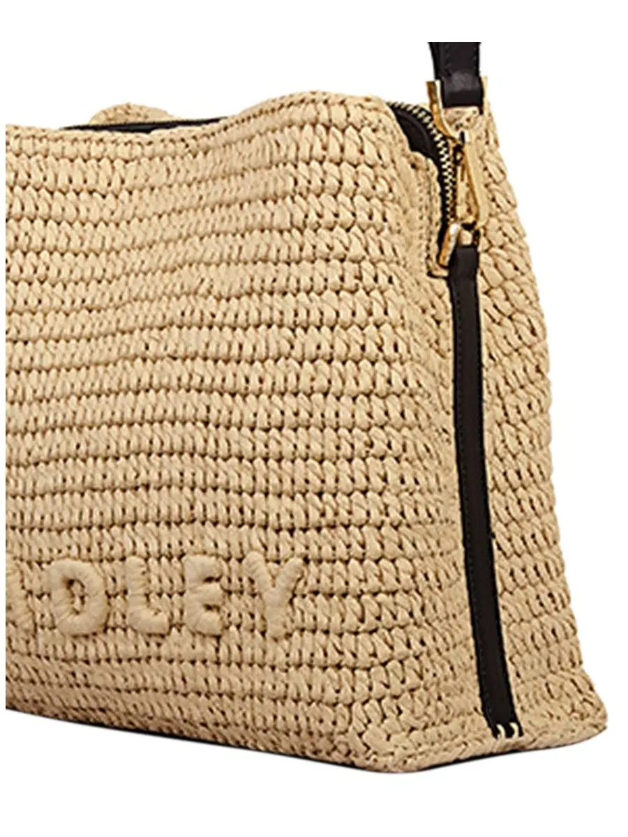 Сумка через плечо из рафии с небольшим отделением Radley London — изображение 9 из 9, прозрачный