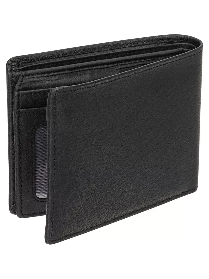 Мужской кошелек Buffalo RFID Secure Left Wing Billfold Wallet Mancini