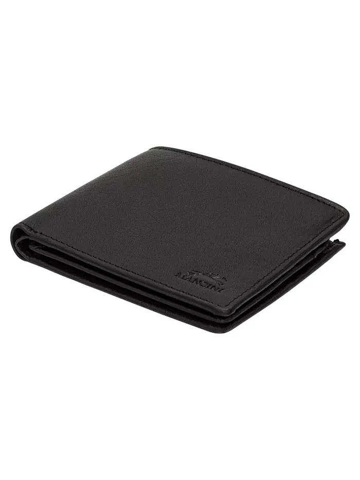 Мужской кошелек Buffalo RFID Secure Left Wing Billfold Wallet Mancini — изображение 5 из 5, черный