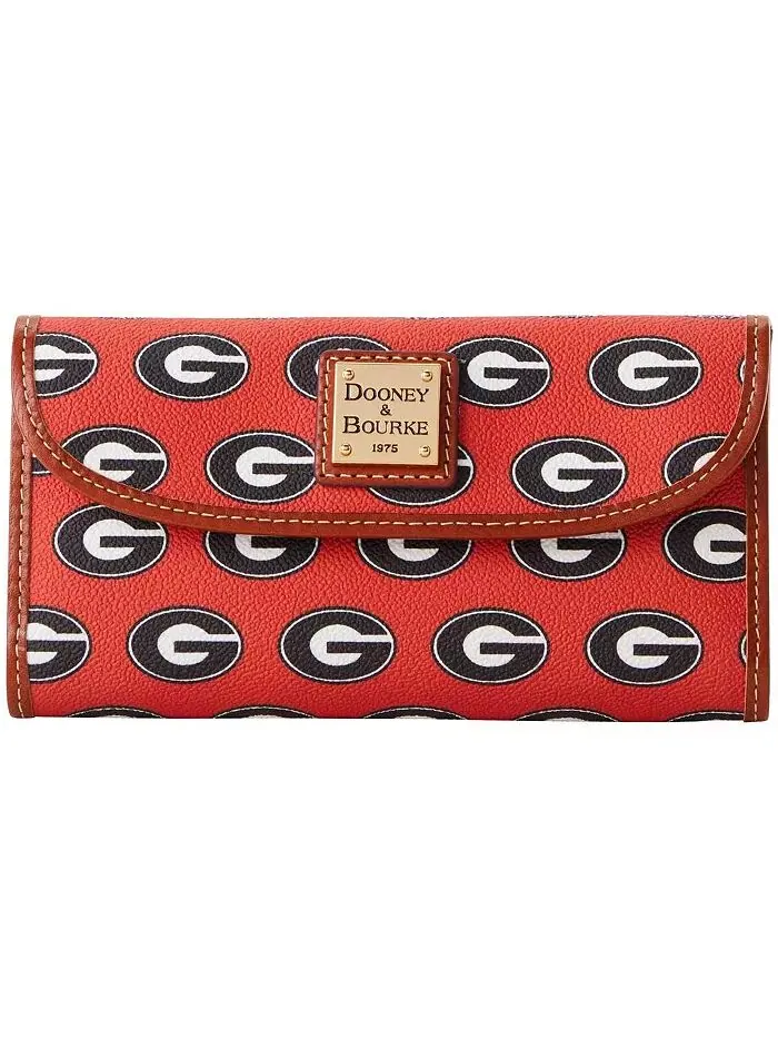 Женский кошелек Georgia Bulldogs Continental Dooney & Bourke