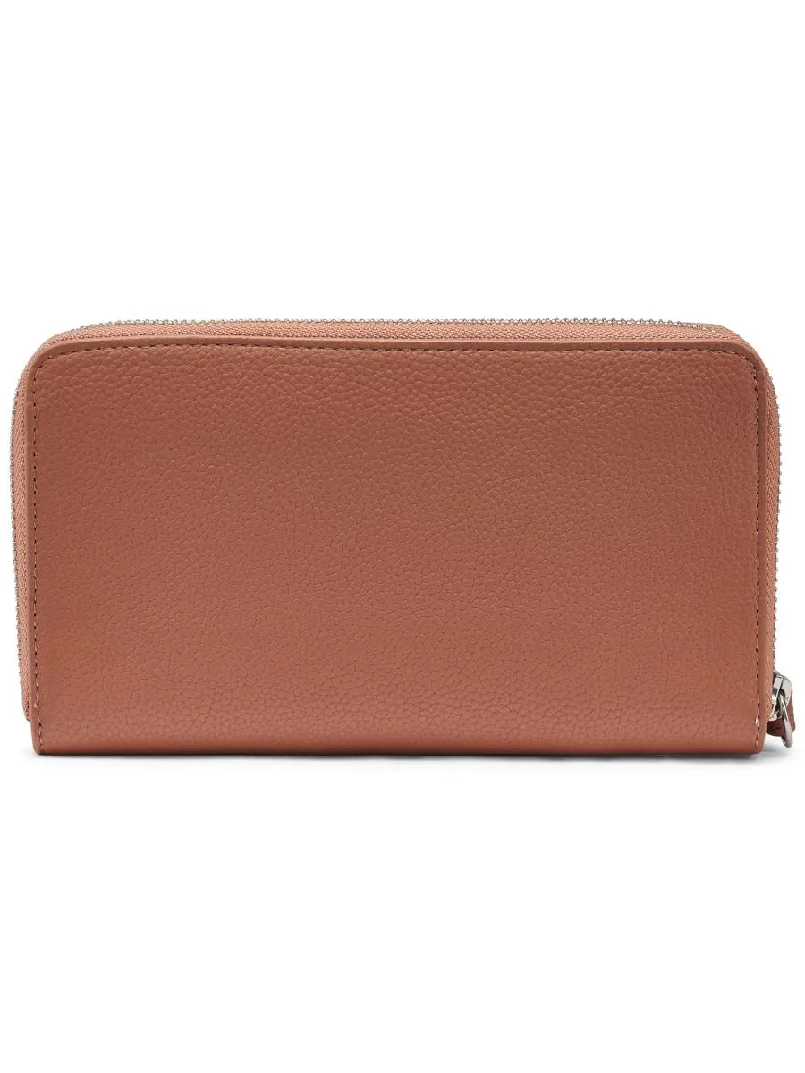 Женский кошелек Hadlee с застежкой-молнией DKNY — изображение 2 из 4, коричневый