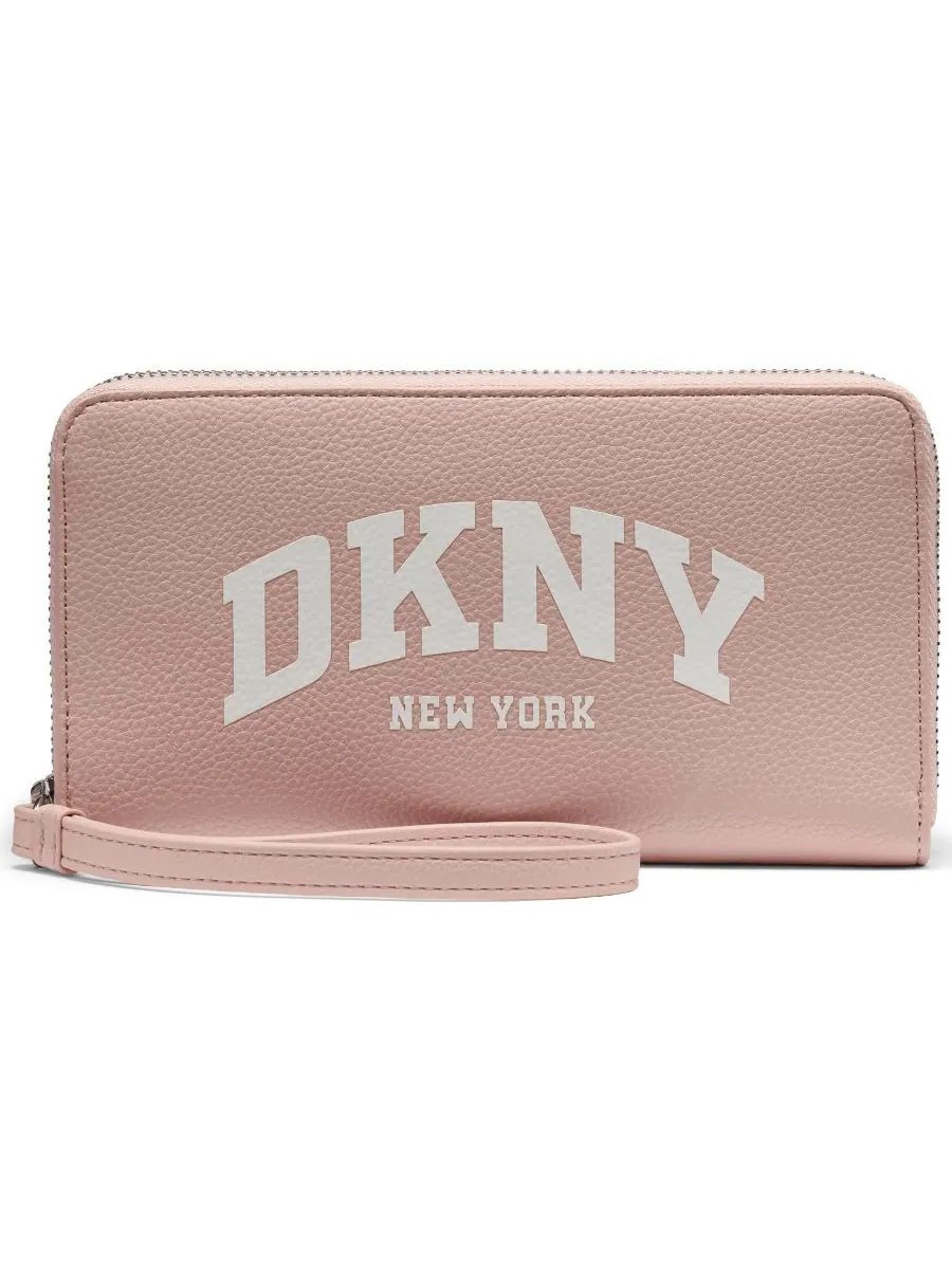 Женский кошелек Hadlee с застежкой-молнией DKNY — изображение 1 из 4, румянец