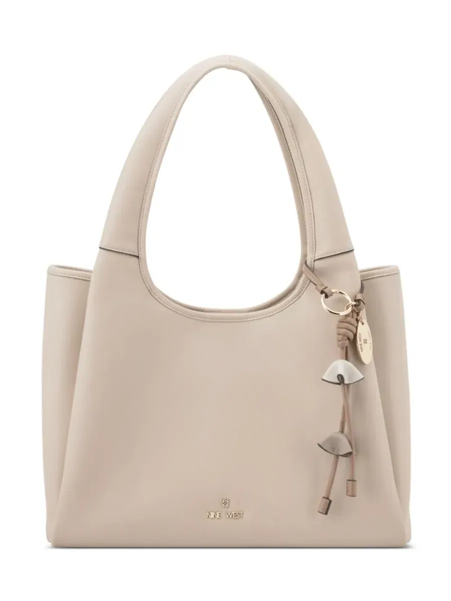 Большая сумка-шопер с тройным отделением Priya Triple Compartment Large Shoulder Bag Nine West