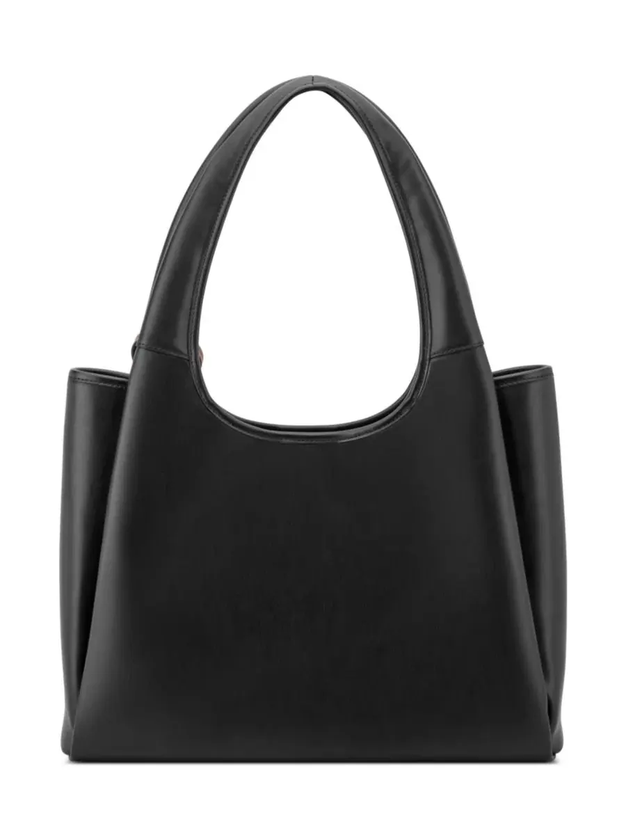 Сумка-шопер с тройным отделением Priya Triple Compartment Large Shoulder Bag Nine West — изображение 3 из 4, черный