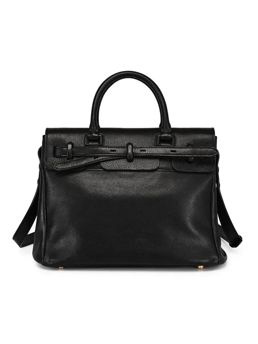 Сумка-шопер Wishbone Medium Satchel OLD TREND — изображение 1 из 7, черный