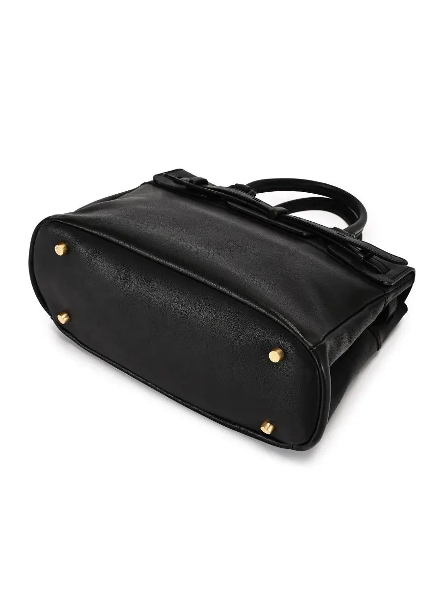 Сумка-шопер Wishbone Medium Satchel OLD TREND — изображение 5 из 7, черный