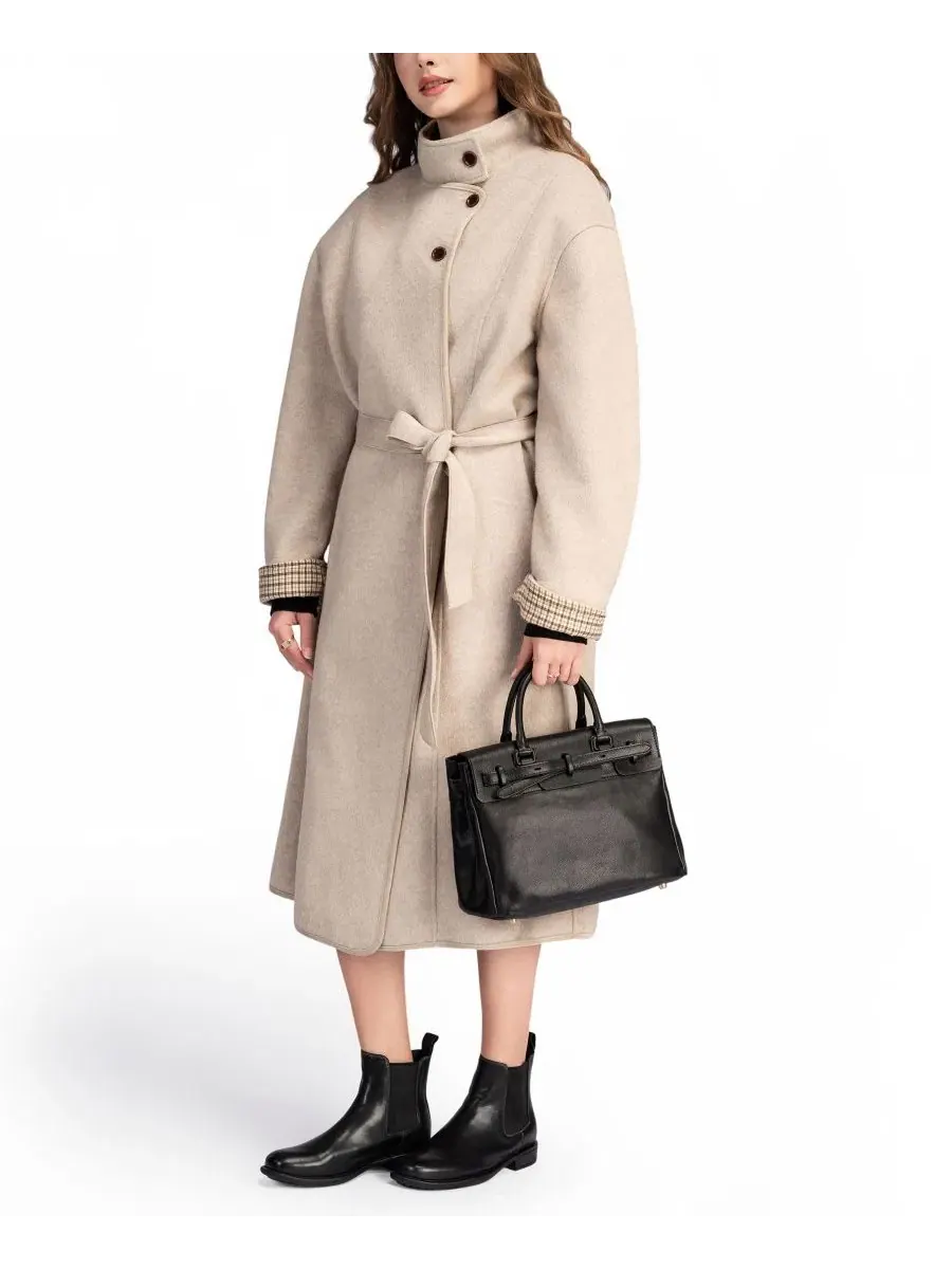 Сумка-шопер Wishbone Medium Satchel OLD TREND — изображение 7 из 7, черный