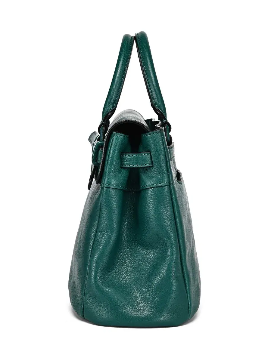 Сумка-шопер Wishbone Medium Satchel OLD TREND — изображение 3 из 7, зеленый